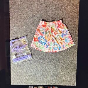 EE Basic Shorts Wallpaper/Blue Mens - SS25 -